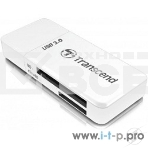 Кард-ридер Transcend RDF5/белый/microSDHC,microSDXC,SDHC,SDXC/USB 3.0/пластик, фото2
