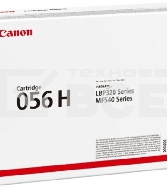Картридж лазерный Canon 056 H черный (21 000 стр.) для Canon MF543x/MF542x