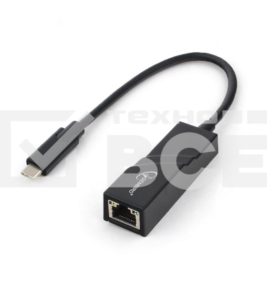 Сетевой адаптер Ethernet Gembird A-CM-LAN-01 USB C-type - Fast Ethernet adapter