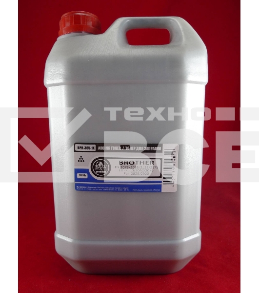 Тонер Brother TN 2075/2085/2135/2175 HL-2030/2040/2070, Fax-2820/2920, MFC-7220/7420, DCP-7010 (фл, 1кг) B&W Premium (Tomoegawa) фас. Россия