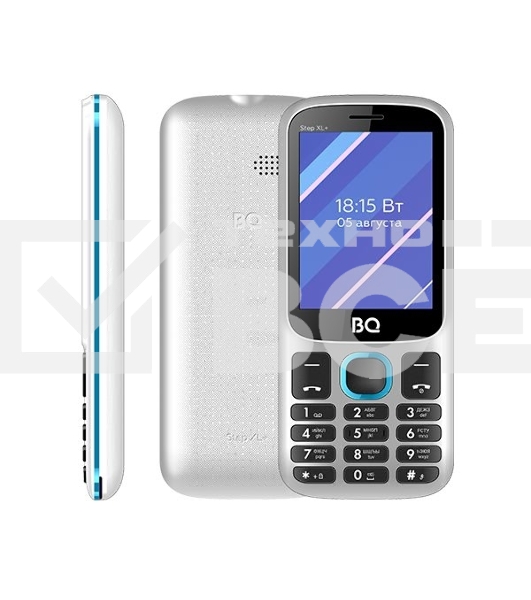 Мобильный телефон BQ 2820 Step XL+ черный/синий