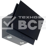 Вытяжка каминная Elikor Рубин S4 60П-700-Э4Д антрацит/черное стекло управление: кнопочное (1 мотор), фото2