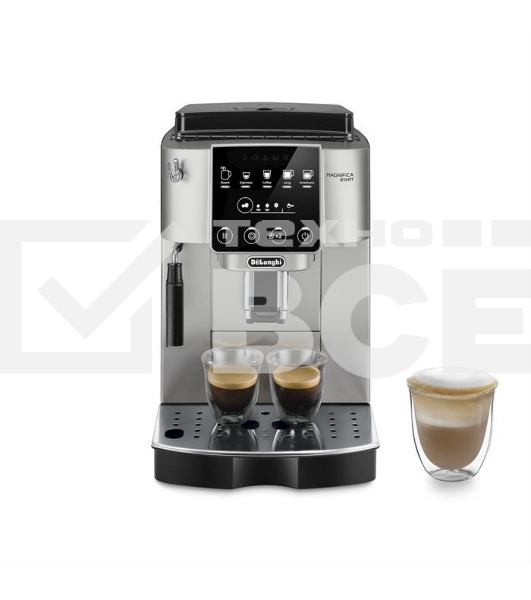 Кофемашина DeLonghi ECAM220.30.SB серебристо-черный, исп. кофе - зерновой/молотый, 1.8 л, 1450 Вт, 15 бар