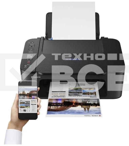 МФУ струйный Canon PIXMA TS3440 (4463C007), A4, цветной, печ. 7.7 стр/мин (ч/б) 4 стр/мин (цвет), 1200 x 4800 dpi (принтер) 600x1200dpi (сканер), USB, Wi-Fi, Air Print, Mopria