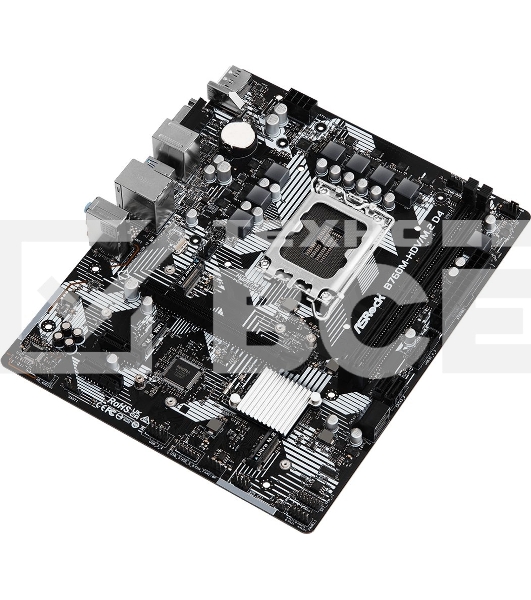 Материнская плата ASRock B760M-HDV/M.2 D4, LGA 1700, Intel B760, 2xDDR4, 4xSATA, 2xM.2, 1xPCIe 4.0 x16, 2xPCIe x1, 1xDP, 1xHDMI, 1xVGA, 1x 1Gb LAN, 2xUSB-A 3.2 Gen 1, 3xUSB 2.0, 3x3.5 мм, 7.1, mATX