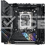 Материнская плата ASUS ROG STRIX B760-I GAMING WIFI, LGA 1700, Intel B760, 2xDDR5, 4xSATA, 2xM.2, 1xPCIe 5.0 x16, 1xHDMI, 1xDP, 1x 2.5Gb LAN, 3xUSB-A 2.0, 3xUSB-A 3.2 Gen 1, 1xUSB-C 3.2 Gen 1, 1xUSB-C 3.2 Gen 2x2, 5x3.5 мм, 7.1, Mini-ITX, фото24