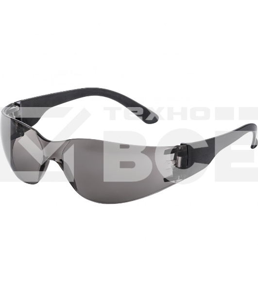 Очки защитные открытые, поликарбонатные, затемненные ОЧК203 (0-13023) Россия
