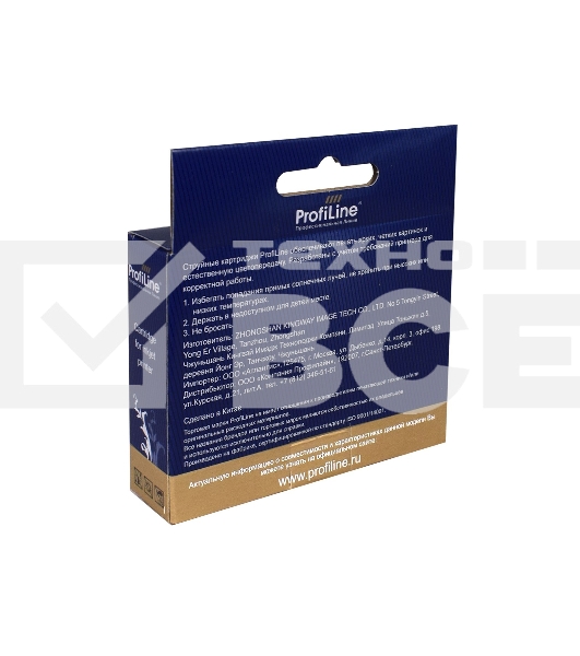 Струйный картридж PL-T1294 для принтеров Epson Stylus SX230/SX235/SX420/SX425/SX430/SX435/SX438/SX440/SX445/SX525/SX535/SX620/Stylus Office B42/BX305/BX320/BX525/BX535/BX625/BX630/BX635/BX925/BX935/WorkForce 7015/7515/7525 с чернилами Yellow ProfiLine