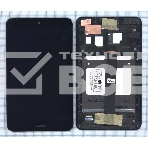 Модуль (матрица + тачскрин) для Asus MeMo Pad 8 ME181 ME181C черный с рамкой, фото 1
