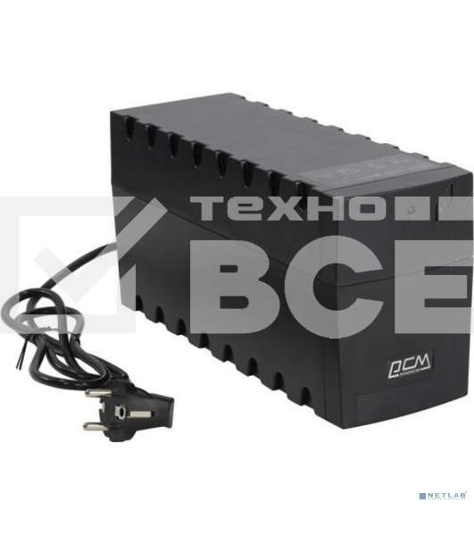 Источник бесперебойного питания Powercom RPT-800AP EURO 480W USB