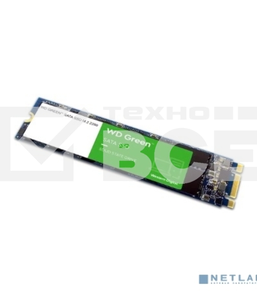 Накопитель SSD WD 240GB M.2 SATA TLC Green WDS240G3G0B