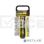 Набор головок STAYER 27754-H28 standard: 1/4 на пластик рельсе трещотка удл-тель 4-13мм 28пр., фото5