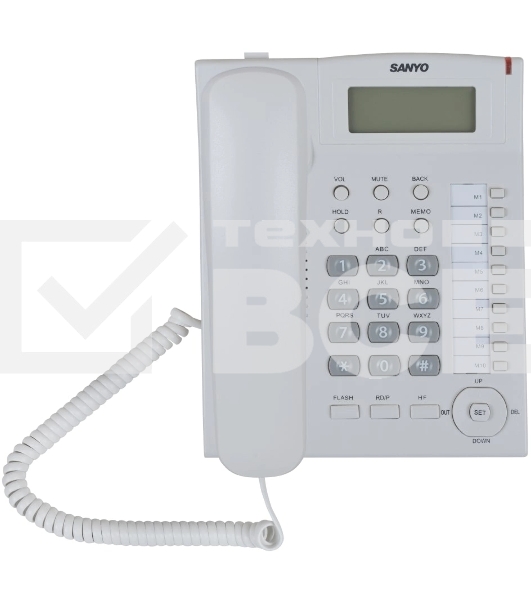 Телефон проводной SANYO RA-S517W белый