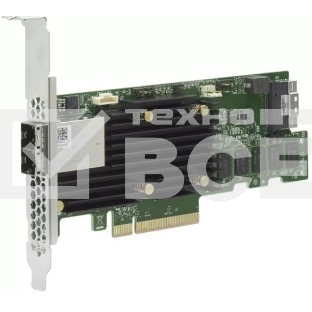 Контроллер MegaRAID 9580-8i8e, FH (attached), LP bracket