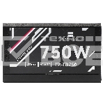 Блок питания Thermalright, 750W 80+ Bronze (ATX, 3.0, PCIe 5.0, Full modular, 1x24(20+4)pin, 2xCPU 8(4+4)pin, 4xPCIe*2 8(6+2)pin, 3xSATA3, 1x12+4pin (12VHPWR PCIe 5.0 12+4pin 600mm), 3xMOLEX4pin, Active, 120x120mm, 150x140x86mm, APFC, black), фото9