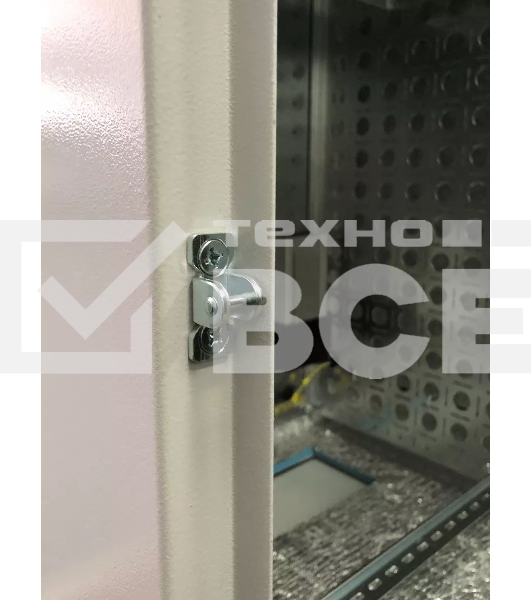 Шкаф уличный всепогодный укомплектованный настенный ЦМО ШТВ-Н, IP65, 18U, корпус: сталь, 900х600х530 мм (ВхШхГ), цвет: серый