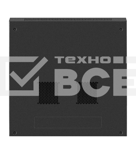 Шкаф телекоммуникационный 19' настенный 9U ExeGate EC-WM-9U.600.G.BLACK (19', 9U, 600x600x500мм (ШхГхВ), передняя дверь закаленное стекло, съемные боковые панели, пыле- и влагозащита IP23, черный RAL 9004)