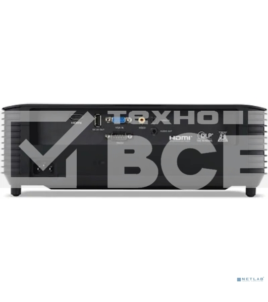 Проектор Acer X1228i, DLP 3D, XGA, 4500Lm, 20000/1, HDMI, Wifi, 2.7kg, Euro Power EMEA