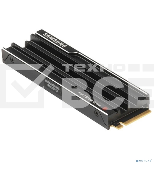 Накопитель SSD 4Tb Samsung 9100 PRO, M.2, PCI-E 5.0 x4, TLC 3D NAND R/W - 14800/13400 Mb/s с радиатором