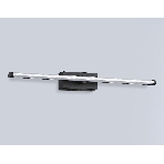 Настенный светодиодный светильник Ambrella light FL6112 BK черный 9W 3000K-6400K 410*40*80, фото5