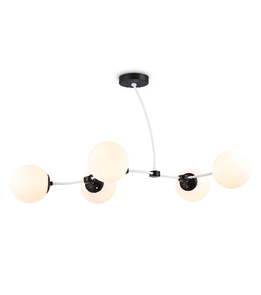 Светитльник Ambrella Light TR2546/5 WH/BK белый/черный E27/5 max 60W 950*600*450
