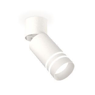 Комплект накладного поворотного светильника Ambrella light XM6312086 SWH/WH/FR белый песок/белый/белый матовый MR16 GU5.3 (A2220, C6312, N6235)