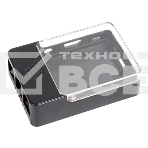 Корпус ACD RA175 Black Case w/Sense Hat hole for Raspberry Pi 3 B (CBPIHAT-BLK), фото 1