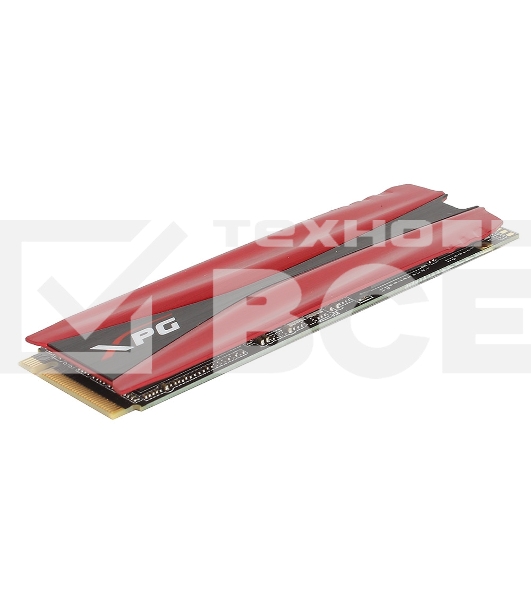 Накопитель SSD ADATA XPG GAMMIX S11 Pro, 256Gb, PCIe 3.0 x4, M.2 2280, NVMe, R/W 3500/1200, с радиатором