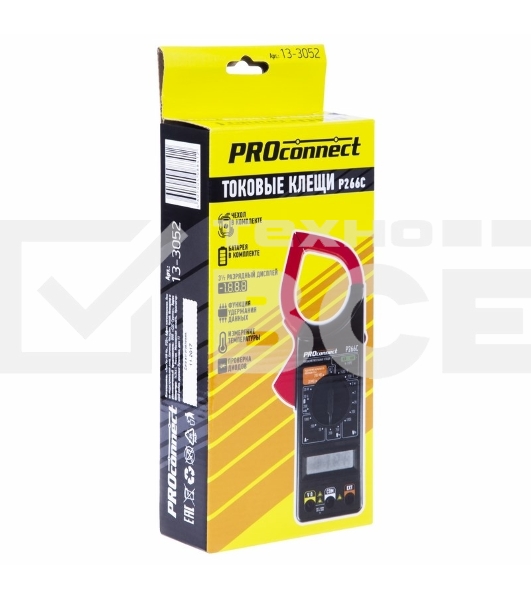 Токовые клещи P266C PROconnect 13-3052 PROconnect