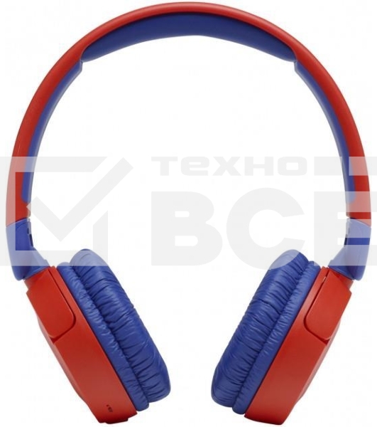Наушники детские JBL JR 310BT (накладные), красный