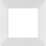 Рамка 'Белая' Valena LIFE.. 1-постовая универсальная Valena LIFE, фото3