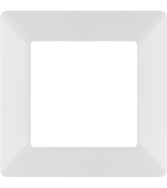 Рамка 'Белая' Valena LIFE.. 1-постовая универсальная Valena LIFE