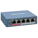 Коммутатор Hikvision DS-3E1105P-EI, 4×100 Мбит/с PoE+ + 1×100 Мбит/с, настраиваемый, фото4