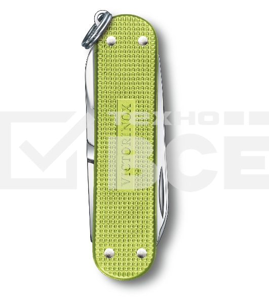 Нож перочинный Victorinox Classic Lime Twist (0.6221.241G) 58мм 7 функций карт.коробка