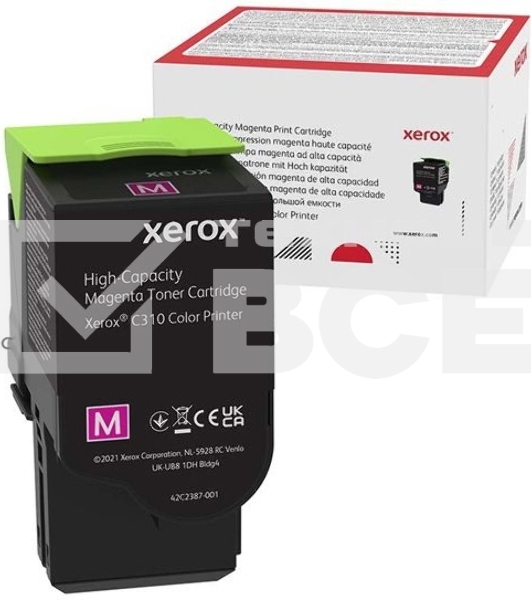 Картридж лазерный XEROX C310 пурпурный 5,5K (006R04370)