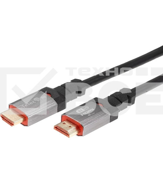 Кабель Telecom TCG365-1M HDMI 19M/M,ver. 2.1, 8K@60 Hz 1m метал разъемы, Telecom <TCG365-1M>