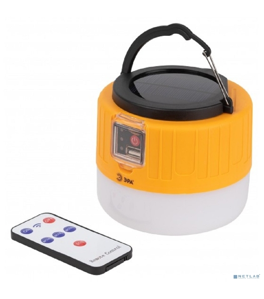 Фонарь кемпинговый светодиодный KA-601 'Пегас' аккумуляторный на солнечной батарее+дистанционный пульт Эра Б0054043