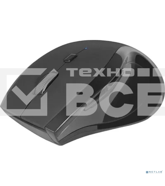 Мышь беспроводная Defender Accura MM-295 черный, 1600 dpi, радиоканал, USB, кнопки - 6
