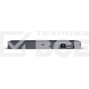 Блок распределения питания ATS CyberPower PDU24005(PDU20MHVIEC10AT) 1U type, 16Amp, plug IEC 320 C20, (8) IEC 320 C13 (2) IEC 320 C19
