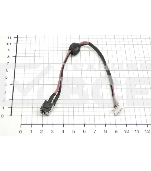 Разъем для ноутбука HY-T0004 Toshiba Satellite A500 L455 L555 с кабелем