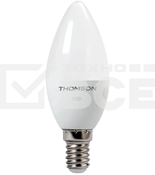 Лампа светодиодная Hiper THOMSON LED CANDLE 6W 480Lm E14 3000K TH-B2013