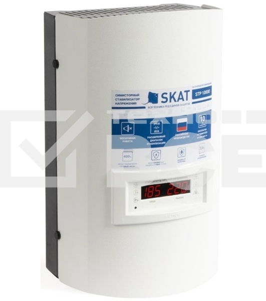 Стабилизатор напряжения Бастион Skat STP 10000 исп.Н 10000ВА белый