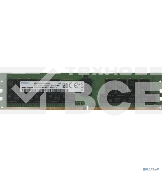 Оперативная память Samsung DDR4 32GB RDIMM 3200 1.2V