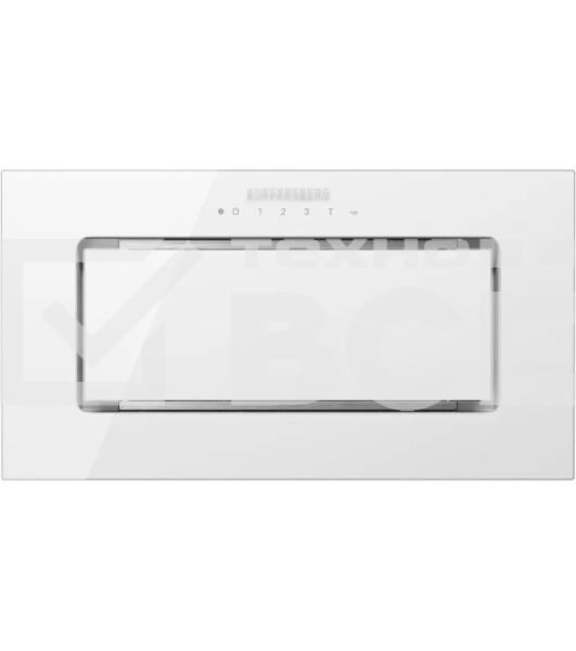 Вытяжка встраиваемая Kuppersberg Bim 600 White белый, 52 см, 1300 куб. м/ч, 46 дБ