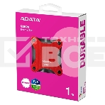 Внешний SSD ADATA SD620, 1TB, USB 3.2 Gen 2 Type-A, R/W 550/480, красный, фото3