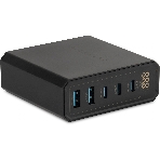 Настольное зарядное устройство Digma Pro DPW10A 140W 5A (PD+QC) 3хUSB-C/2xUSB-A универсальное черный (DPW1A4G024BK), фото17