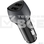 Автомобильное зарядное устройство c двумя портами Rexant (USB-A QC 3.0 + USB-A 3,1A) со световой индикацией, 18Вт, черное, фото4