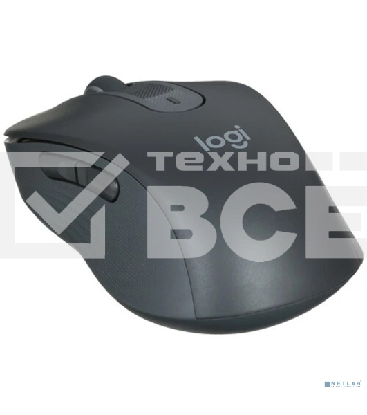 Мышь беспроводная Logitech Signature M650 графитовый, 4000 dpi, радиоканал, Bluetooth, USB, кнопки - 5