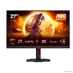 Монитор 27' AOC Q27G4ZR IPS 2560x1440, 240 Гц, 1 мс, 16:9, 400 кд/м², 2xHDMI 2.0, DP 1.4, 3.5 Jack, динамики (2x2 Вт), FreeSync Premium, G-Sync Compatible, черный/красный, фото16