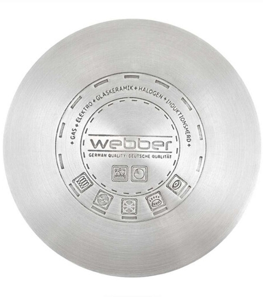 Набор посуды WEBBER BE-634/6 ( 2,1л.,3л.,4л.)